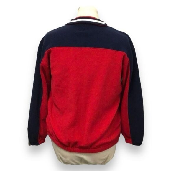 Outlooks Mens Full Zip Soft Fleece Jacket, Red, size M - Picture 3 of 6